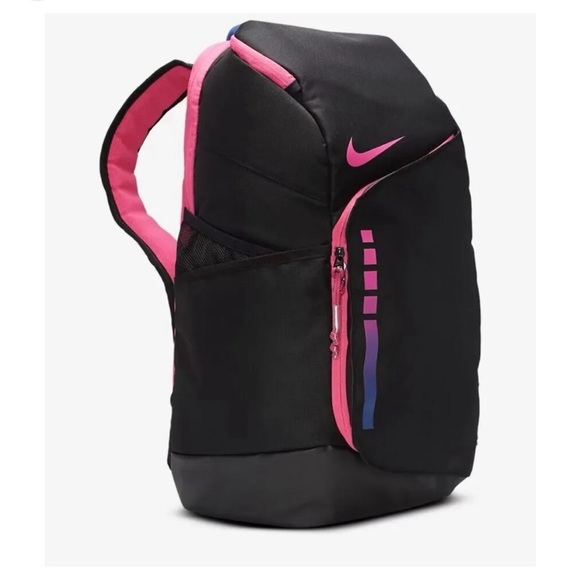 Nike Hoops Elite Backpack Kay Yow 2023 Black Fierce Pink 32L Basketball Bag RARE - Picture 7 of 11